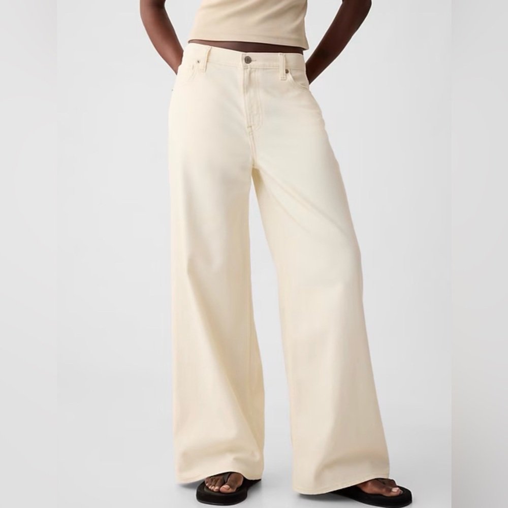 GAP Mid Rise UltraSoft Baggy Jeans